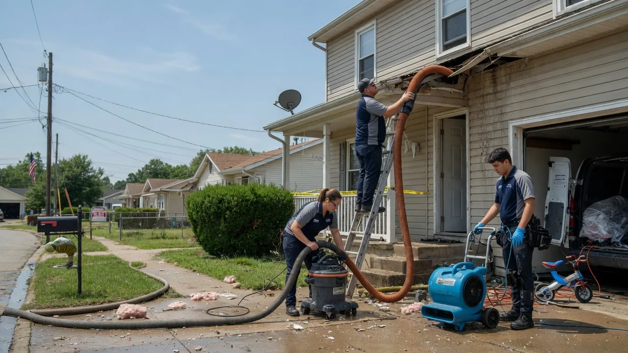 Water Damage Restoration in Victoria, KS near me